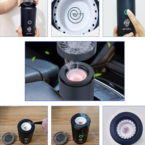 Bakhoor USB Incense Burner Electric Mabkhara for Car, Home and Office Fragrance
